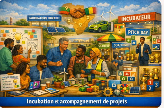 Incubation et accompagnement de projets
