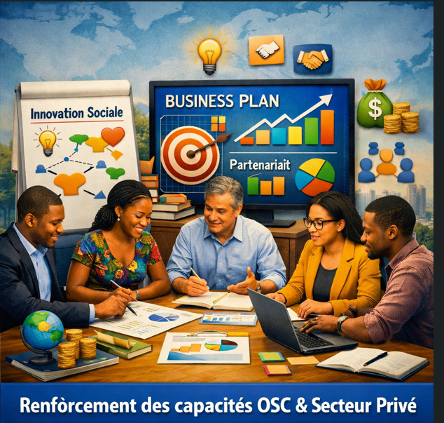 Renforcement des capacités des OSC et du secteur privé